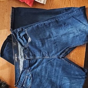 mens ring of fire blue jeans